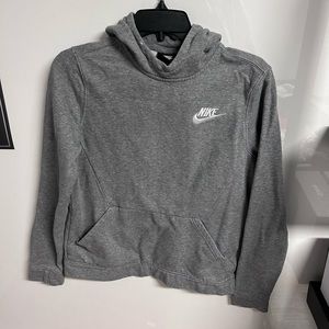 grey boys nike hoodie